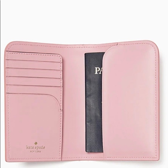 Authentic Kate Spade leather Snail card/Passport - Picture 5 of 12